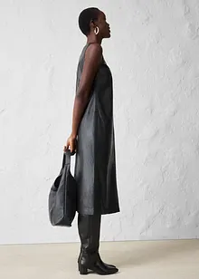Lederkleid aus Lammnappa, bonprix