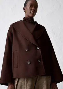 Oversize Jacke aus weichem Woll-Mix, bonprix