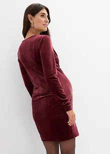 Robe de grossesse et d’allaitement en velours doux, bonprix