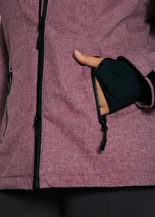 wasserdichte Outdoor-Funktions-Jacke mit Teddyfleece, bonprix