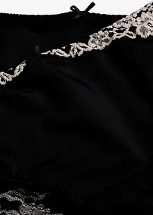 Lot de 2 slips avec dentelle, bonprix