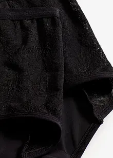 Lot de 2 culottes menstruelles en microfibre, flux modéré, bonprix