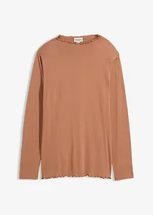 Langarmshirt aus Baumwollmix, bonprix