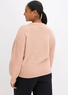 Boxy-Pullover mit Pailletten, bonprix