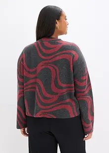 Kuschel-Rippshirt, bonprix