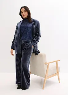 Schlupfbluse mit Pailletten, bonprix