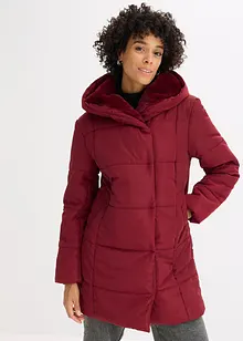 Steppjacke mit Fellimitatbesatz, bonprix