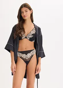 String aus zweifarbiger Spitze, bonprix