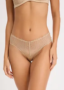 Slip brésilien avec broderies, bonprix
