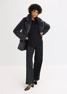 T-shirt en jersey milano à encolure festonnée, bonprix