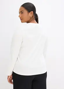 T-shirt manches longues à imprimé, bonprix