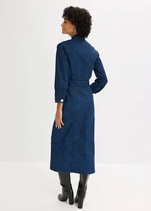 Twillkleid mit Gürtel (2-tlg.-Set), bonprix