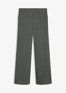 Pantalon bootcut, aspect tweed, bonprix