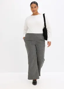 T-shirt à manches longues en popeline, bonprix