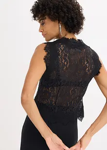 Gilet sans manches en dentelle, bonprix