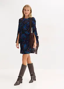 Minikleid aus fließendem Samt, bonprix