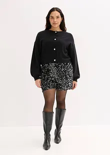 Strickjacke mit dekorativen Knöpfen, bonprix