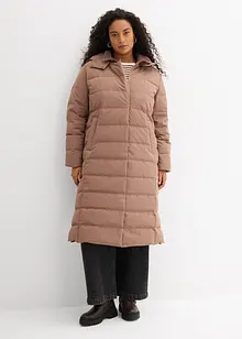 Doudoune longue et déperlante en duvet, bonprix