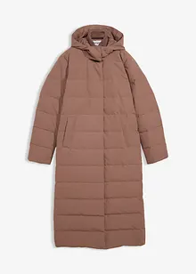 Doudoune longue et déperlante en duvet, bonprix