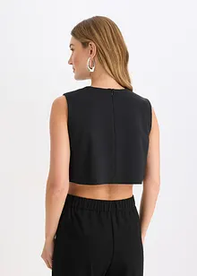 Top sans manches en coton mélangé, bonprix