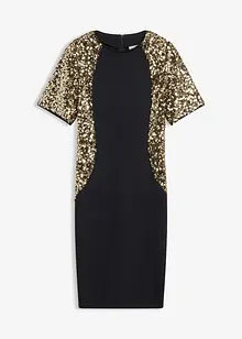 Minikleid mit Pailletten, bonprix