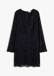 Spitzenkleid mit Trompetenärmeln, bonprix