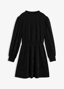 Glitzerkleid aus fester Interlock-Qualität, bonprix