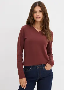 Figurbetontes Langarmshirt, bonprix