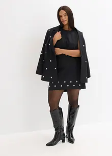 Mini-jupe en coton mélangé, bonprix