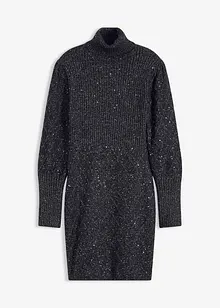 Strickkleid mit Pailletten, bonprix