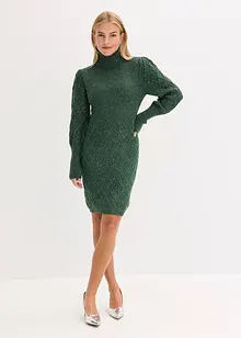 Strickkleid mit Pailletten, bonprix