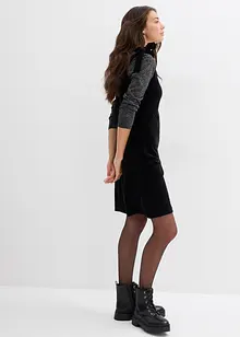 Minikleid aus softem Samt, bonprix