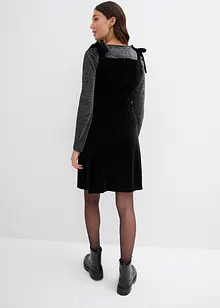 Minikleid aus softem Samt, bonprix