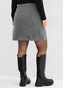 Jupe courte en maille, bonprix