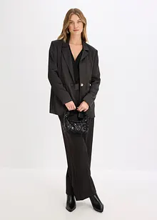 Oversize-Blazer aus Satin, bonprix