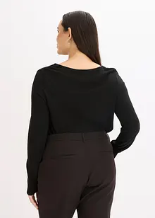 Body en viscose mélangée au tombé fluide, bonprix