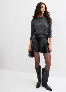 Langarmshirt mit Glitzergarn, bonprix