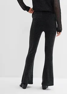 Ausgestellte Leggings mit Glitzer, bonprix