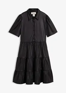 Minikleid aus glänzendem Material, bonprix