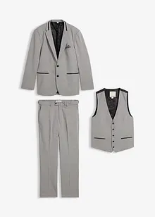 Costume 3 pièces, Regular Fit, bonprix