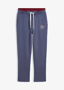 Jogginghose aus reiner Baumwolle mit sportiven Details, bonprix