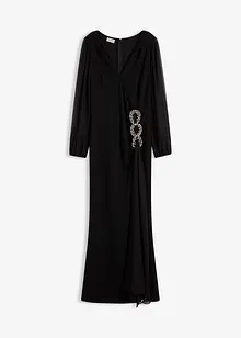 Maxikleid mit Strassstein-Applikation, bonprix