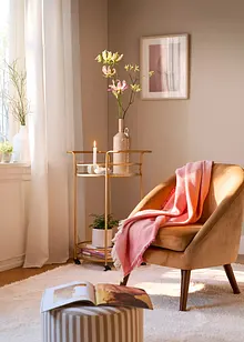 Rideau aspect lin avec polyester recyclé (1 pce), bonprix