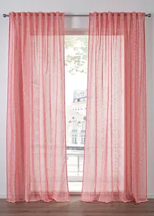 Rideau à rayures tissées (1 pce), bonprix