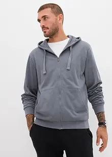 Sweat zippé à capuche, bonprix