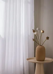 Voilage texturé avec polyester recyclé (1 pce.), bonprix