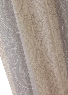 Vorhang mit Streifen mit recyceltem Polyester (1er Pack), bonprix