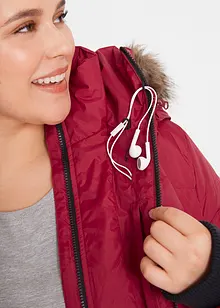 Parka longue style 2-en-1, matelassée et déperlante, bonprix