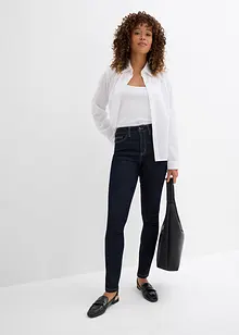 Jean skinny taille mi-haute, extensible, bonprix