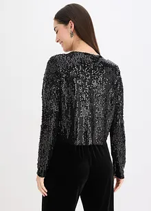 Gilet à sequins, bonprix